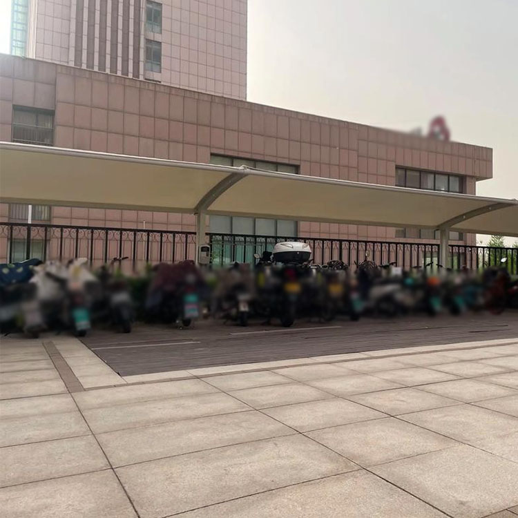 关岭膜结构电动车棚