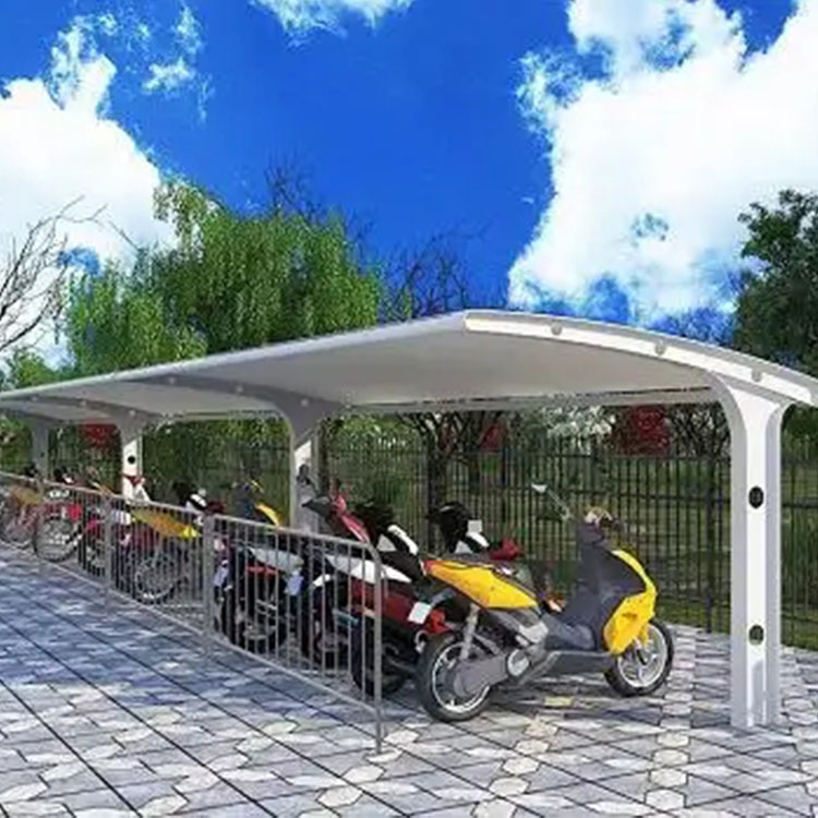 关岭膜结构电动车棚