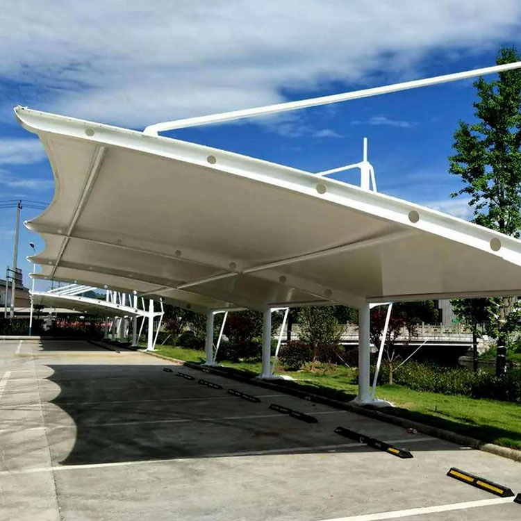 关岭膜结构汽车棚